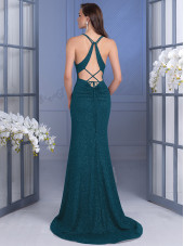 7234S Dress - Teal Green (Gino Cerruti)